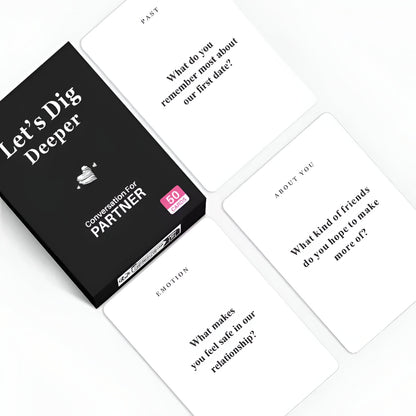 Juego de Cartas para Parejas Preguntas para Conversaciones Profundas