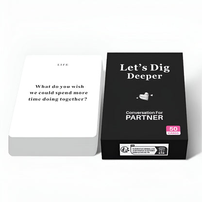 Juego de Cartas para Parejas Preguntas para Conversaciones Profundas