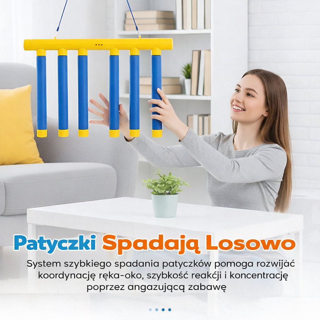 Gra Zręcznościowa Spadające Drążki Reakcja