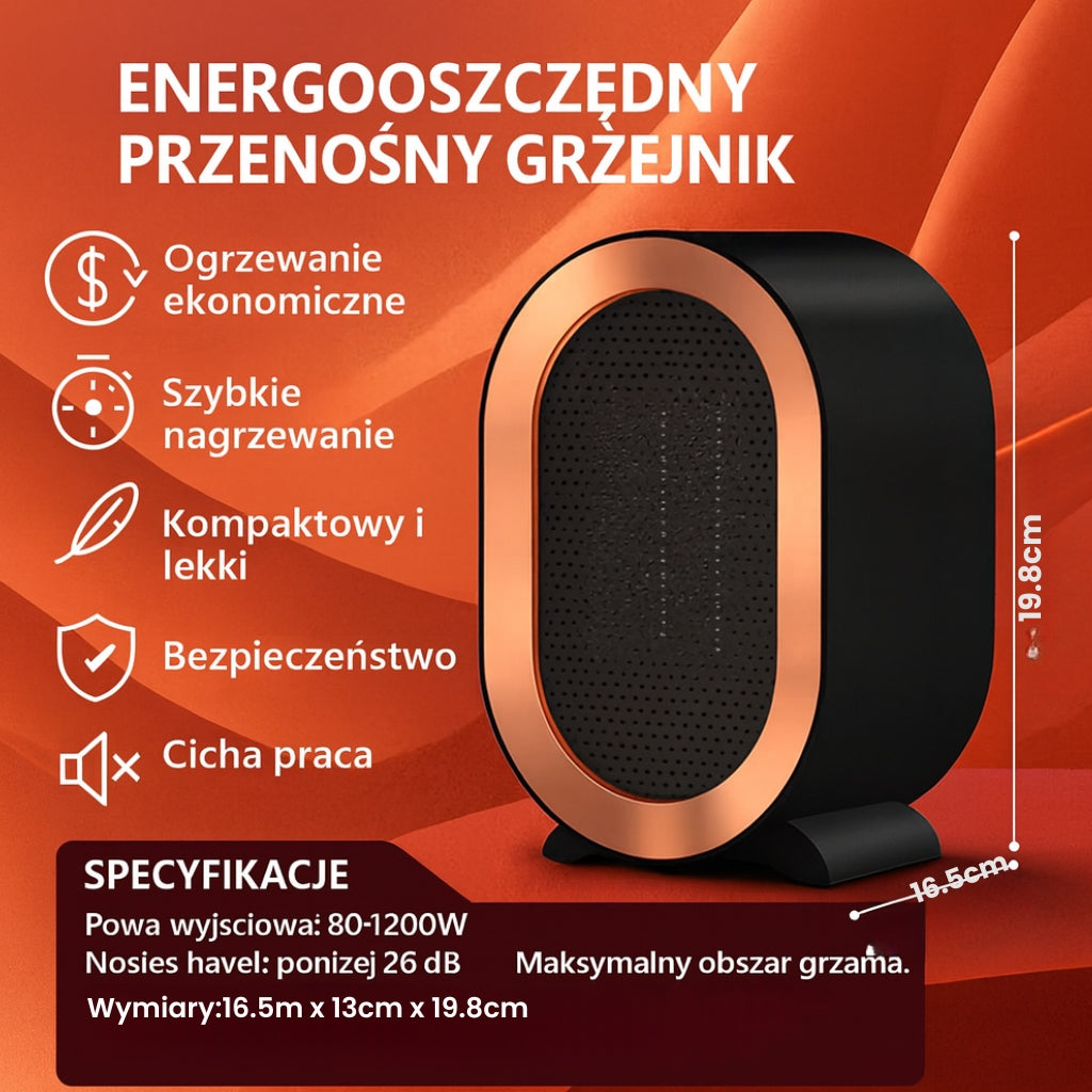 Electric Ceramic Heater Energy-Saving Home Office