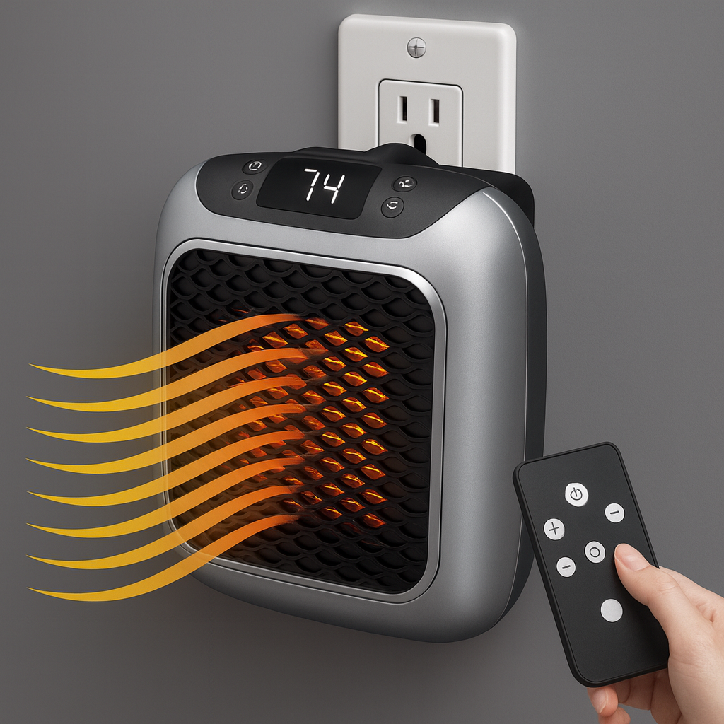 Grzejnik Elektryczny Ceramiczny Ścienny Szybkie Ogrzewanie