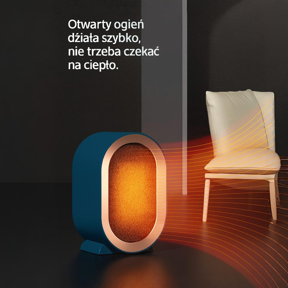 Grzejnik Elektryczny Przenośny Ceramiczny Energooszczędny Domowy