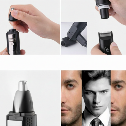 Nose Ear Hair Trimmer Painless Grooming Tool