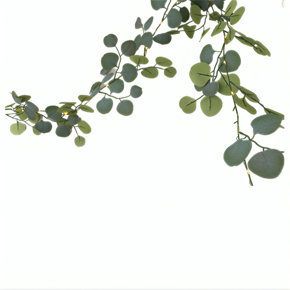 Home Decor LED Garland Olive Branch Mantel Accent - Image 5