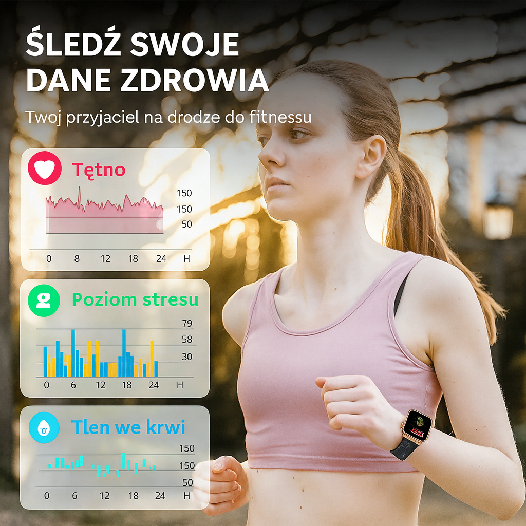 Intelligent Glucose Monitoring Laser Health Smartwatch