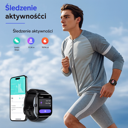 Intelligent Glucose Monitoring Laser Health Smartwatch