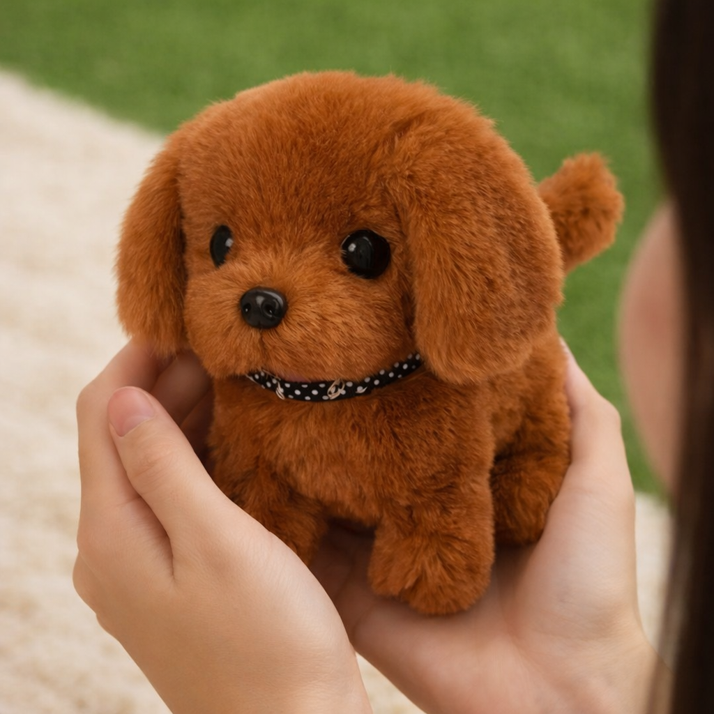 Giocattolo Interattivo Cane di Peluche Realistico Robot
