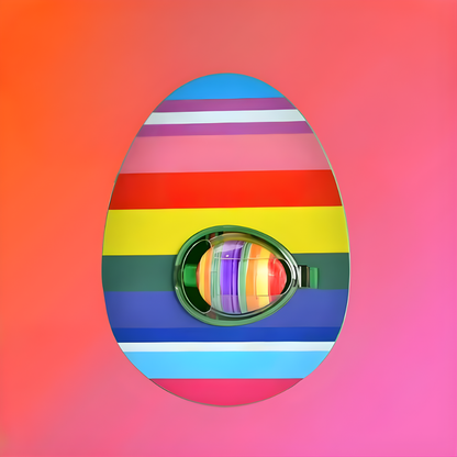 Easter Eggs Decoration Kit Creative Toy for Decorating Easter Eggs