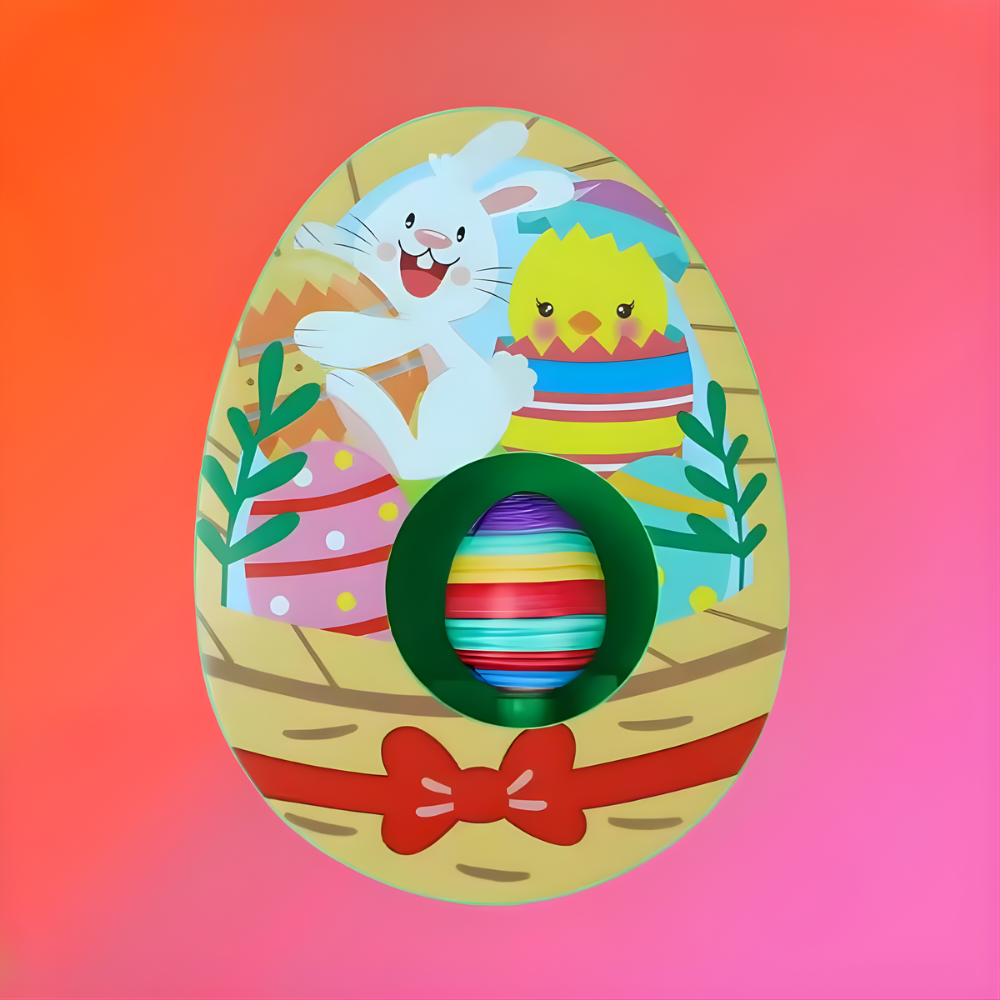 Easter Eggs Decoration Kit Creative Toy for Decorating Easter Eggs