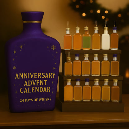 Kalendarz Adwentowy Świąteczny Dekoracje Whisky Wersja Dorosłych