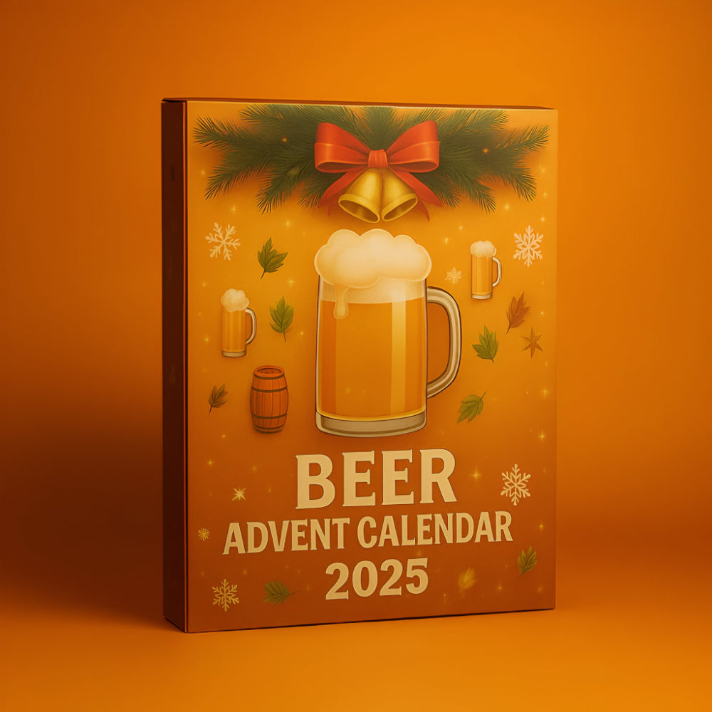 Advent Beer Calendar Christmas Ornaments Set