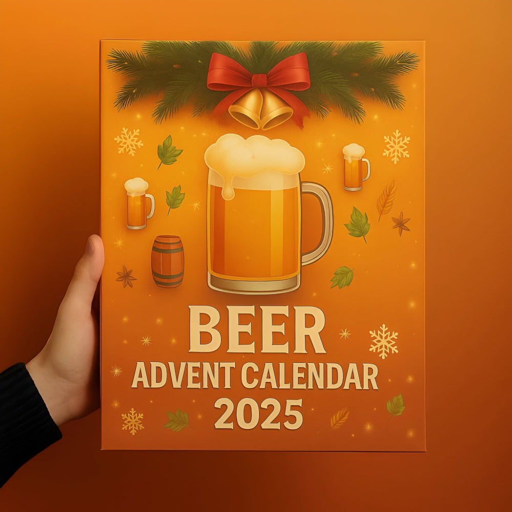 Advent Beer Calendar Christmas Ornaments Set