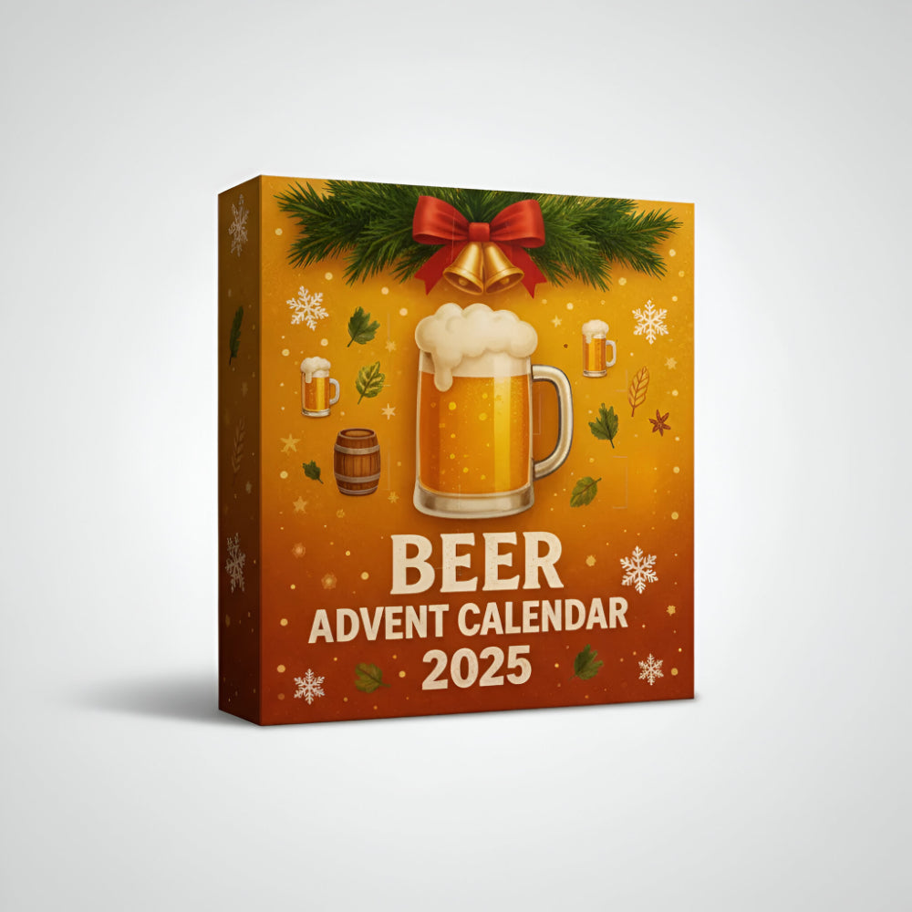 Advent Beer Calendar Christmas Ornaments Set