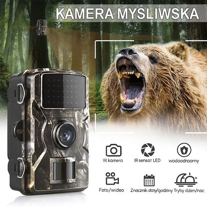Outdoor Nature Camera with Night Vision, Waterproof