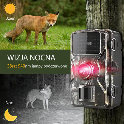 Outdoor Nature Camera with Night Vision, Waterproof