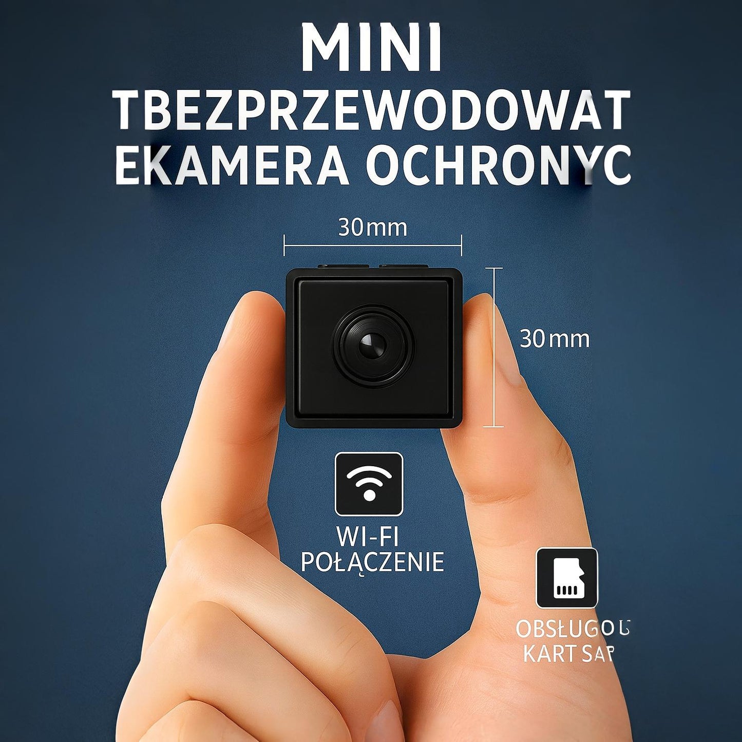 Mini Wireless Spy Camera for Home Monitoring