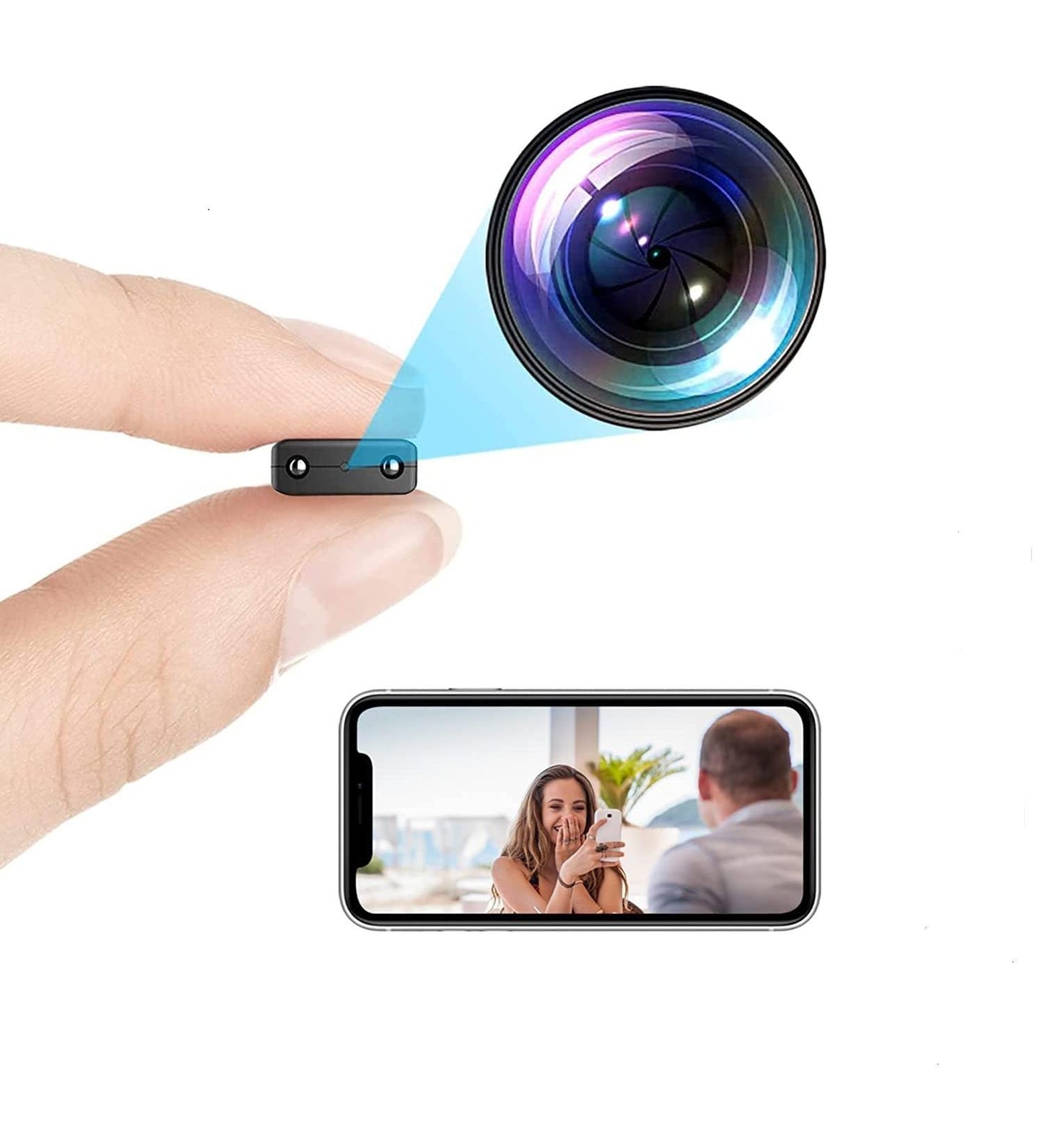 Mini Spy Camera Motion Detection Home Monitoring