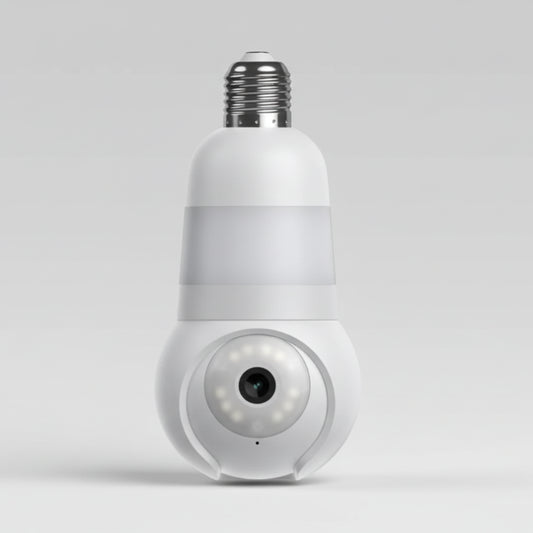 Kamera WiFi Żarówka 360° Nocnym Widzeniem Audio 1