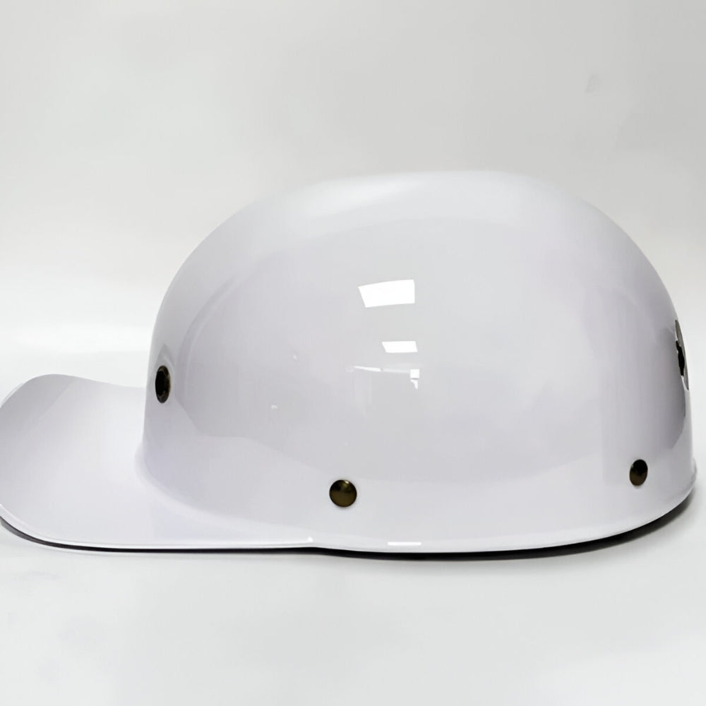 Kask Motocyklowy Półotwarty ABS Wizjer UV Styl Czapka