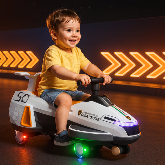 Samochód Elektryczny dla Dzieci 12V Huśtawka Jeździk Plastikowy