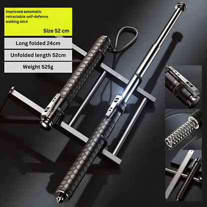 Kij Trekkingowy Regulowany Stalowy Antypoślizgowy Uchwyt