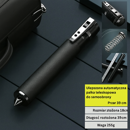 Kij Trekkingowy Regulowany Stalowy Antypoślizgowy Uchwyt