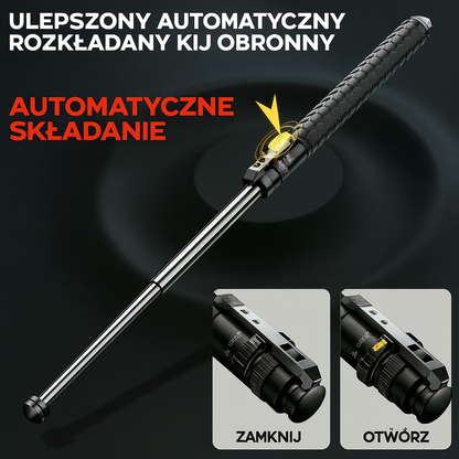 Kij Trekkingowy Regulowany Stalowy Antypoślizgowy Uchwyt