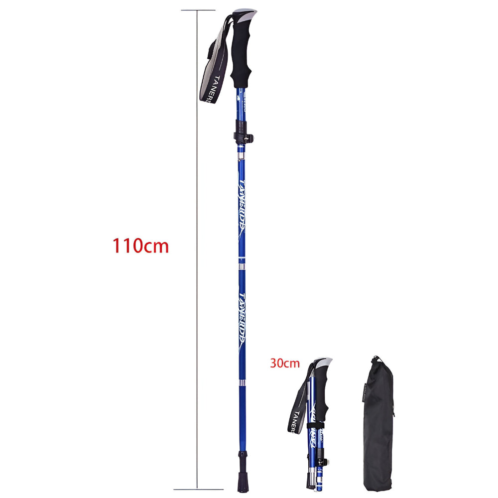 Kije Hiking Trekkingowe Składane Teleskopowe