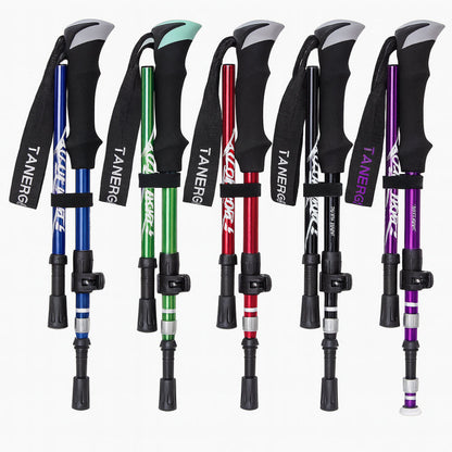 Kije Hiking Trekkingowe Składane Teleskopowe