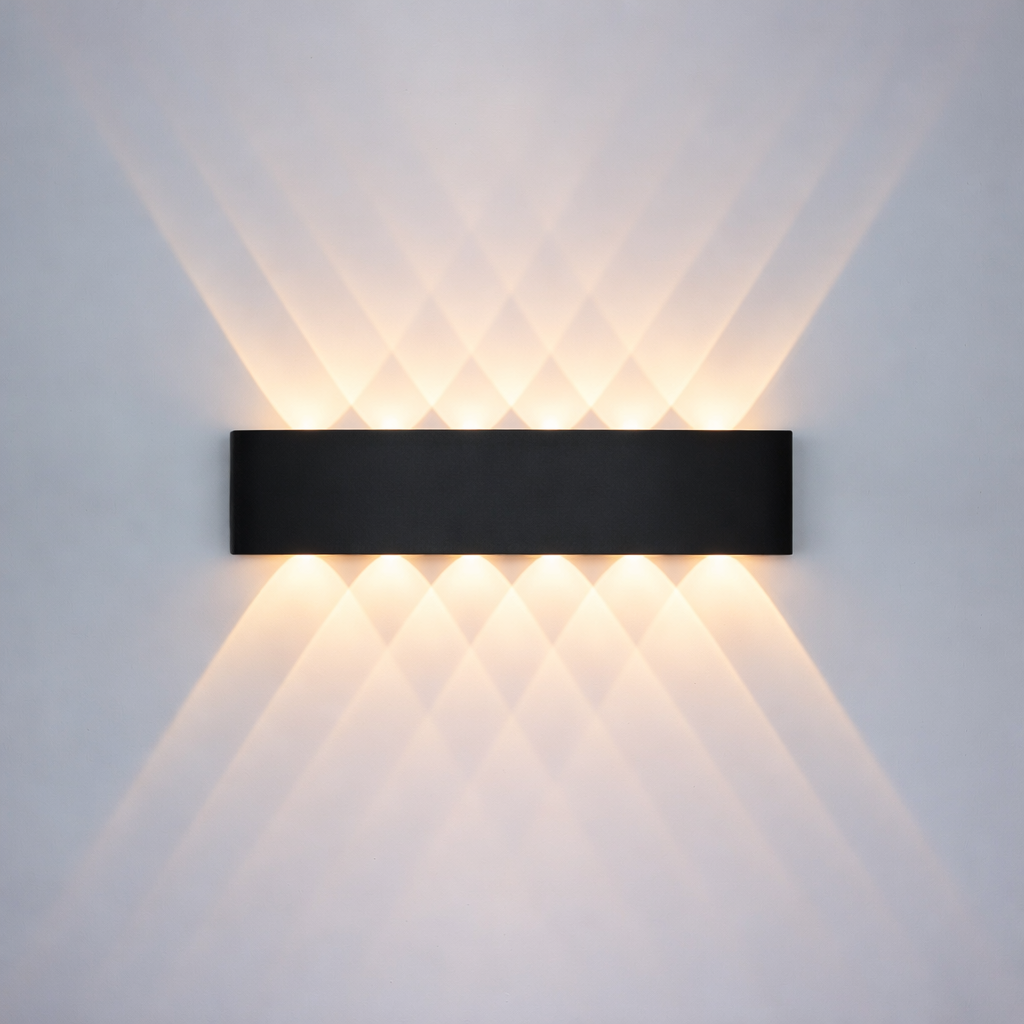 Kinkiet LED Ścienny Nowoczesny Minimalistyczny Zewnętrzny