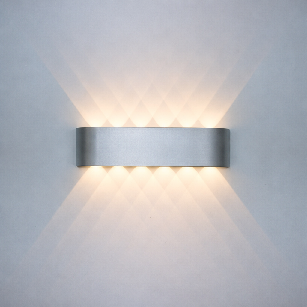 Kinkiet LED Ścienny Nowoczesny Minimalistyczny Zewnętrzny