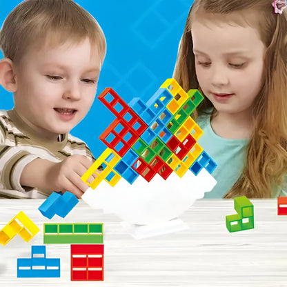 Klocki Magnetyczne Edukacyjne Balansujące Gra Zręcznościowa