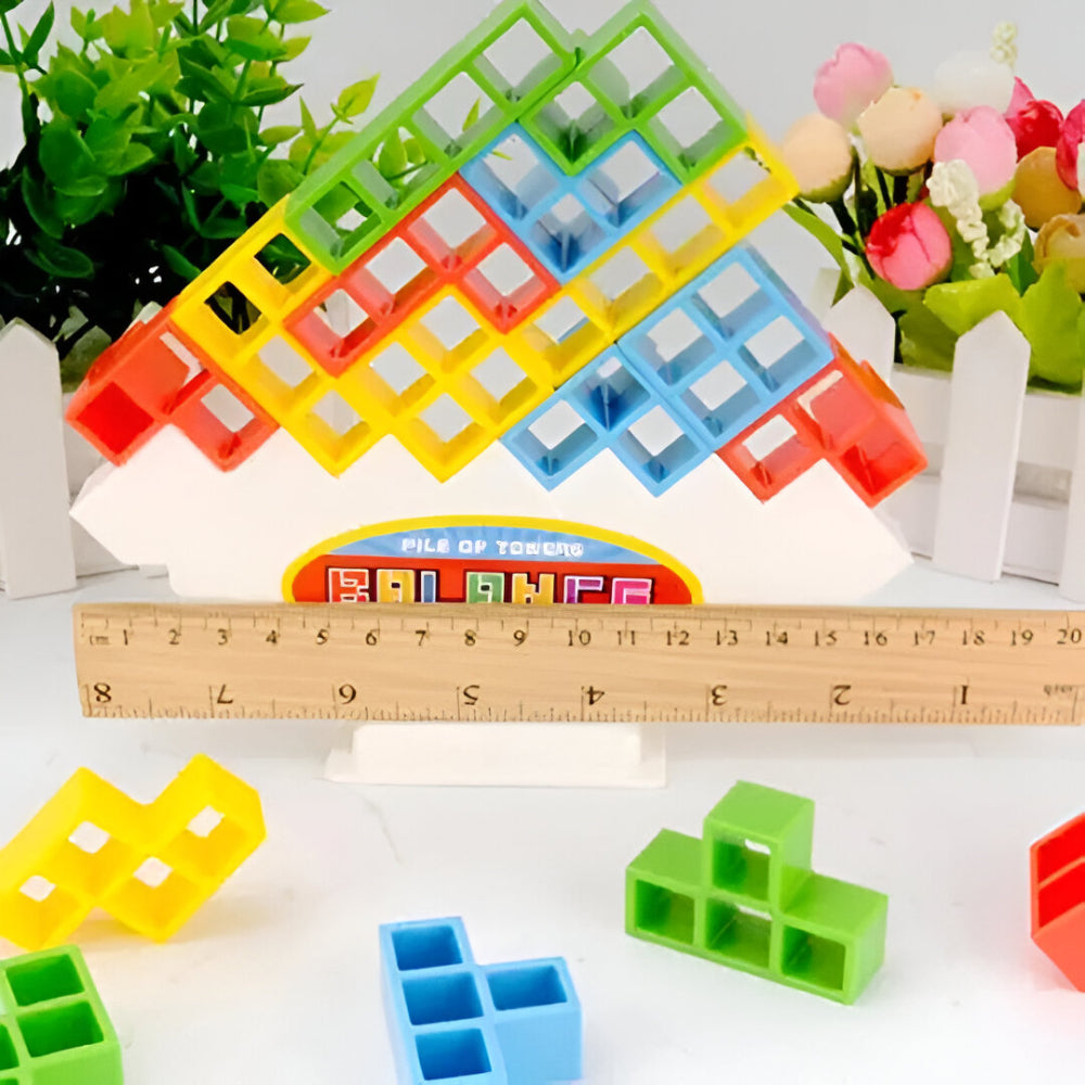 Klocki Magnetyczne Edukacyjne Balansujące Gra Zręcznościowa