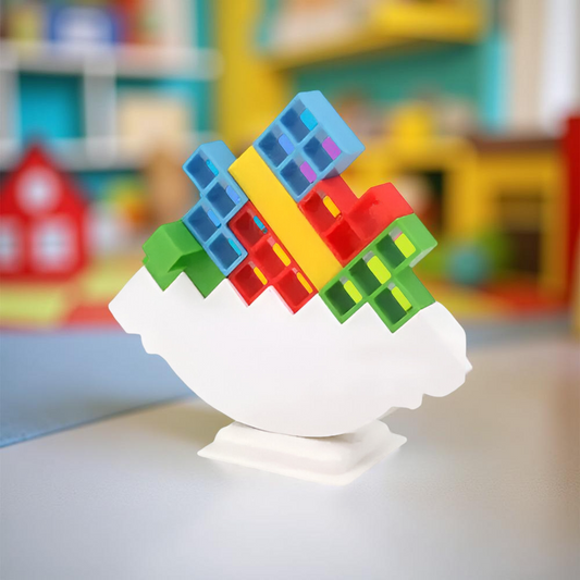 Klocki Magnetyczne Edukacyjne Balansujące Gra Zręcznościowa