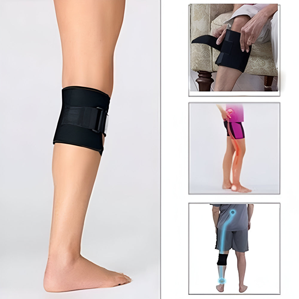 Fascia Compressiva al Ginocchio in Neoprene per Dolore Sciatico