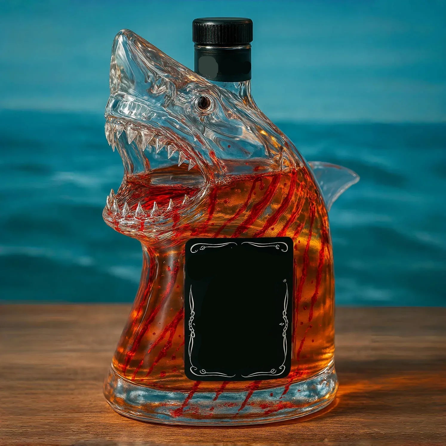 Kolekcjonerska karafka Shark Stylu 1
