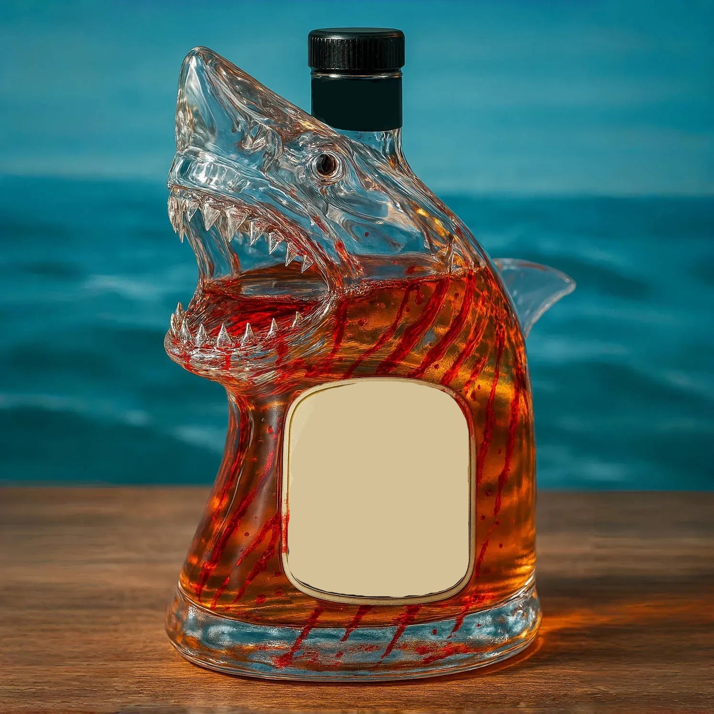 Kolekcjonerska karafka Shark Stylu 3