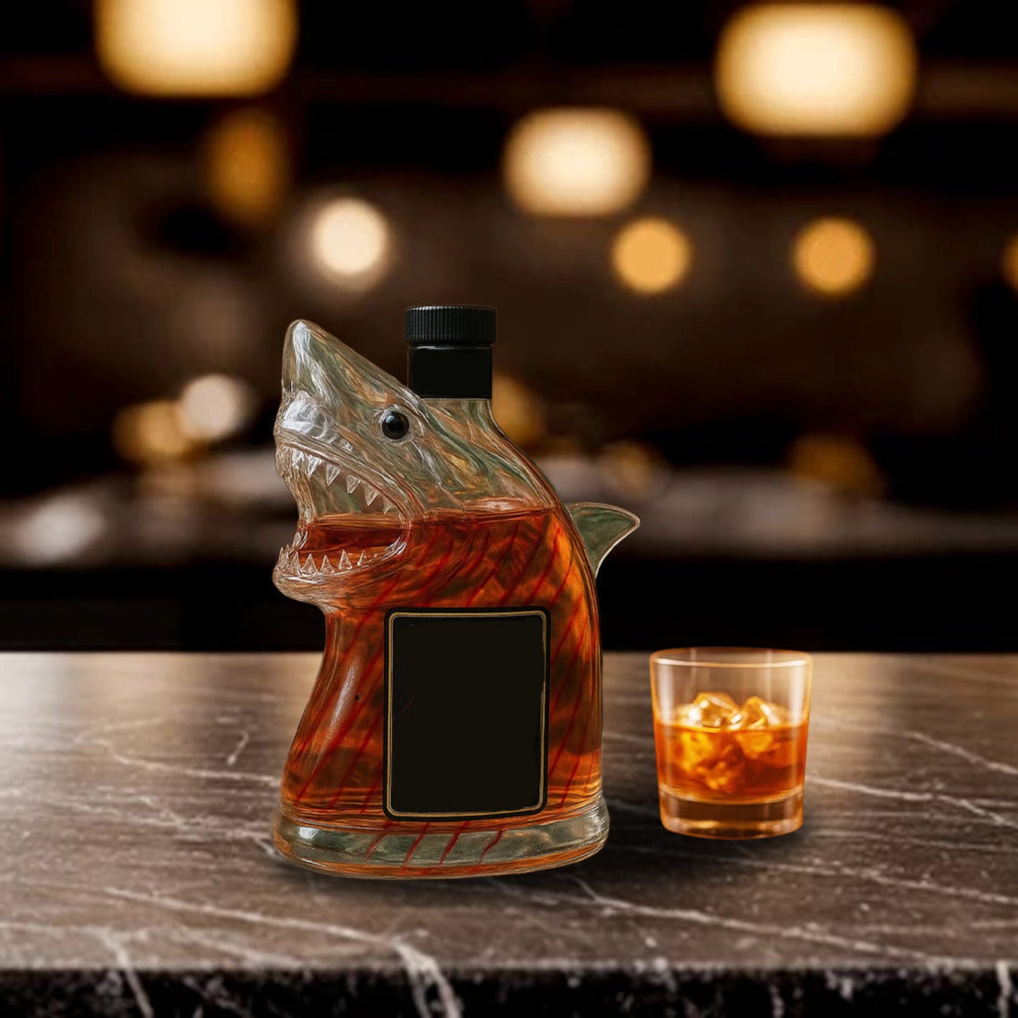 Kolekcjonerska karafka Shark Stylu 6