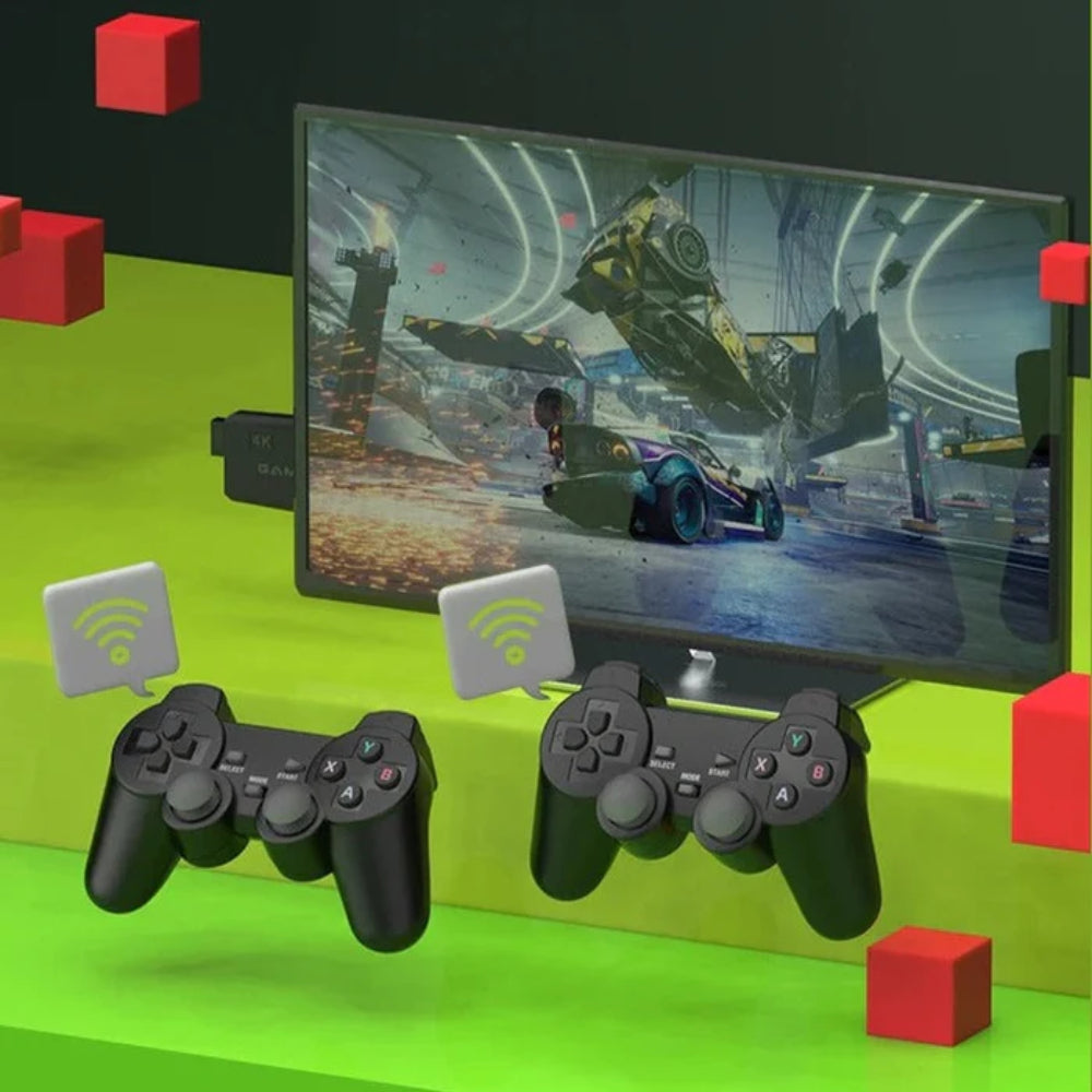 Konsola Do Gier Retro 4K Bezprzewodowe Pady