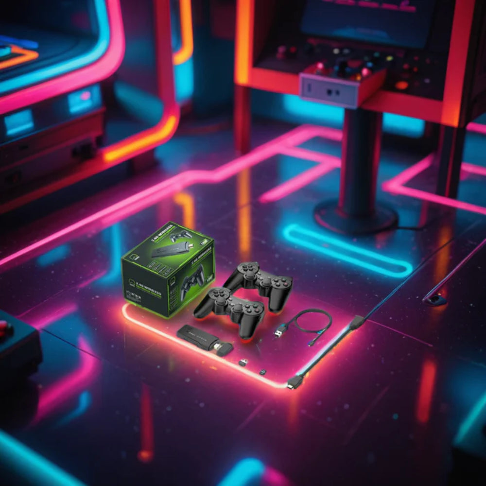 Konsola Do Gier Retro 4K Bezprzewodowe Pady