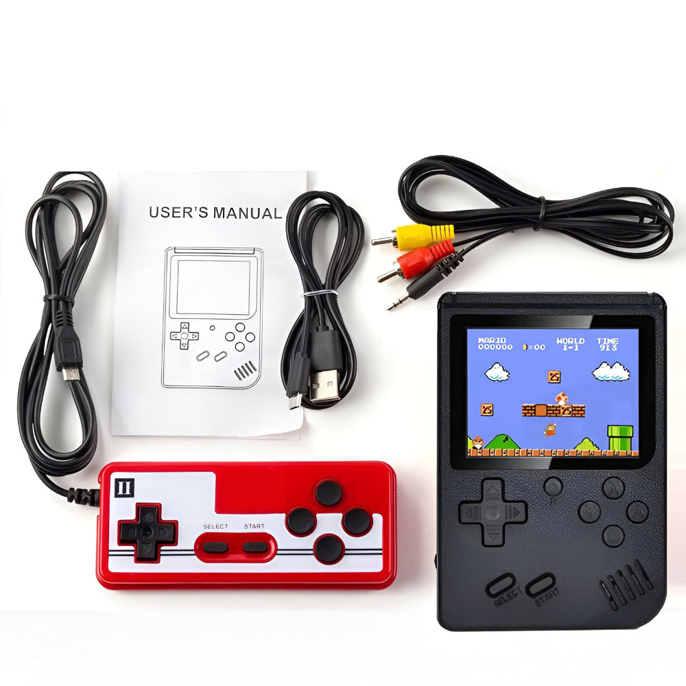 Konsola Gier Retro Przenosna 400 Klasycznych Gier