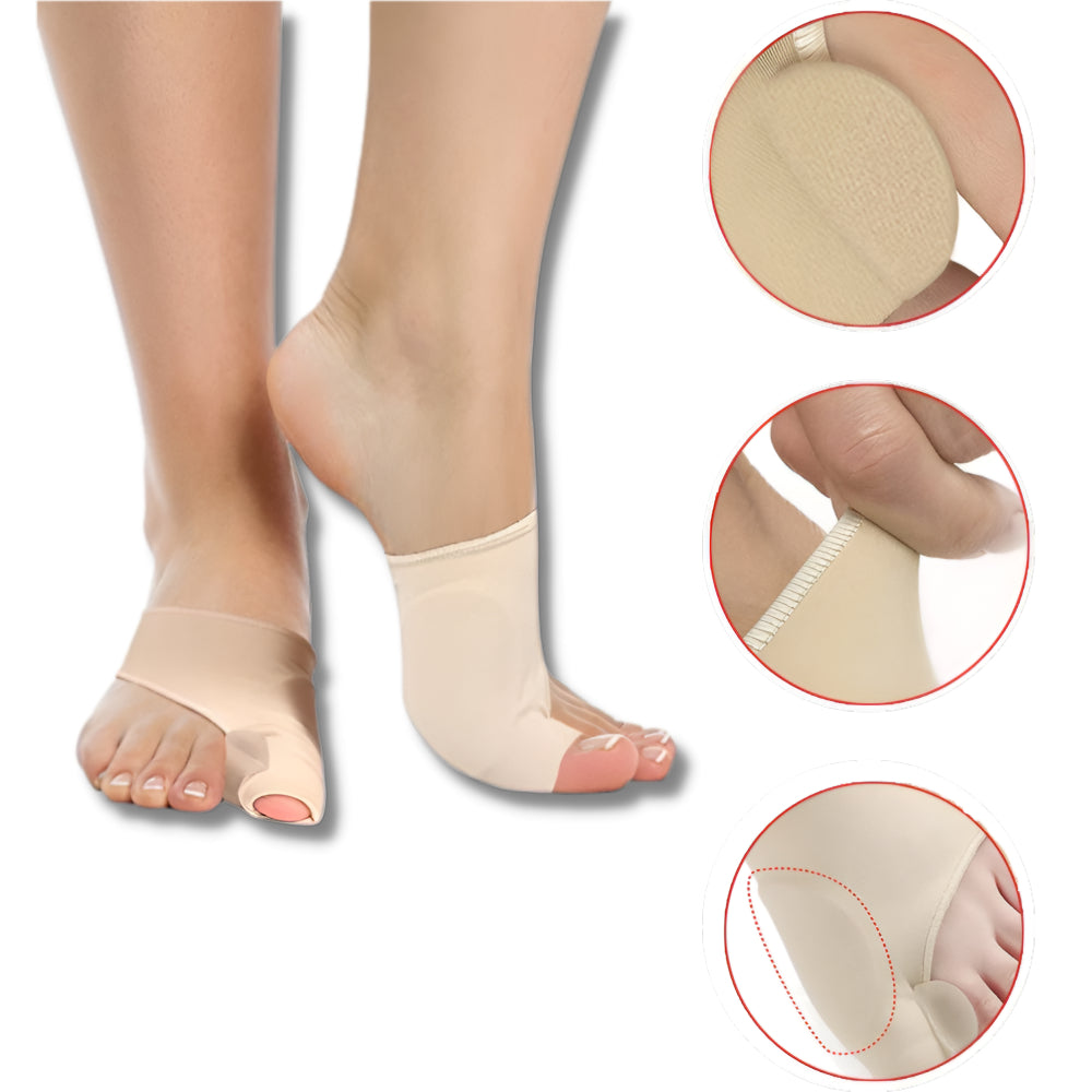 Korektor Haluksów Żelowy Oddychający Separator Palców