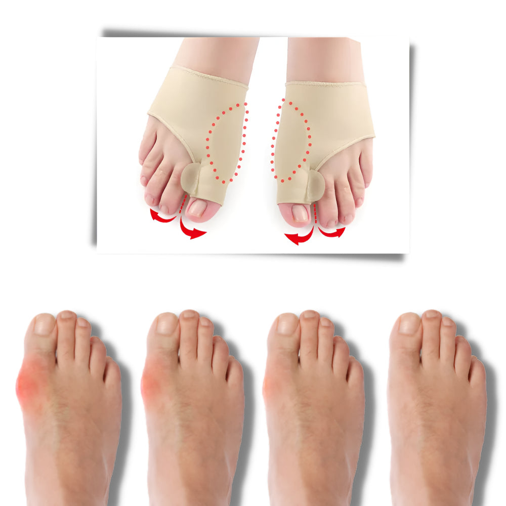 Korektor Haluksów Żelowy Oddychający Separator Palców