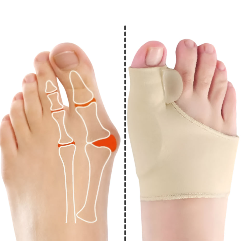 Korektor Haluksów Żelowy Oddychający Separator Palców