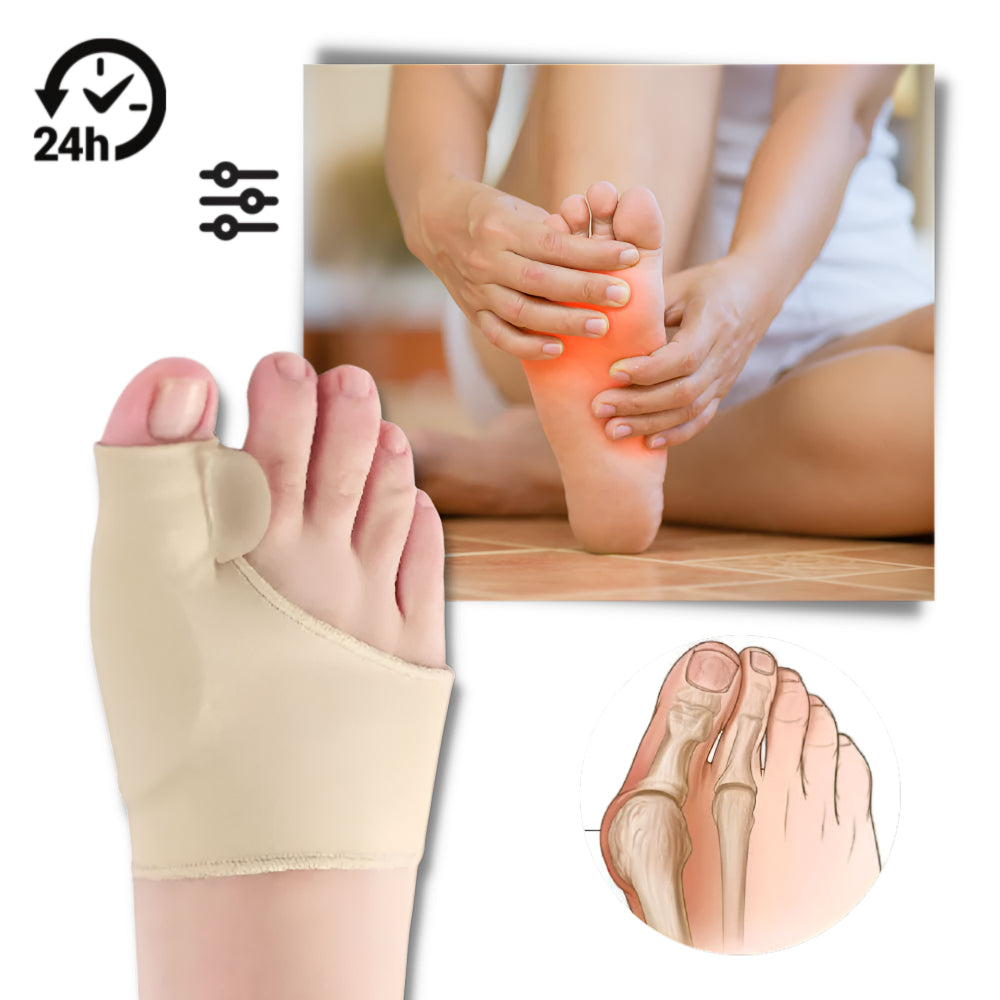 Korektor Haluksów Żelowy Oddychający Separator Palców