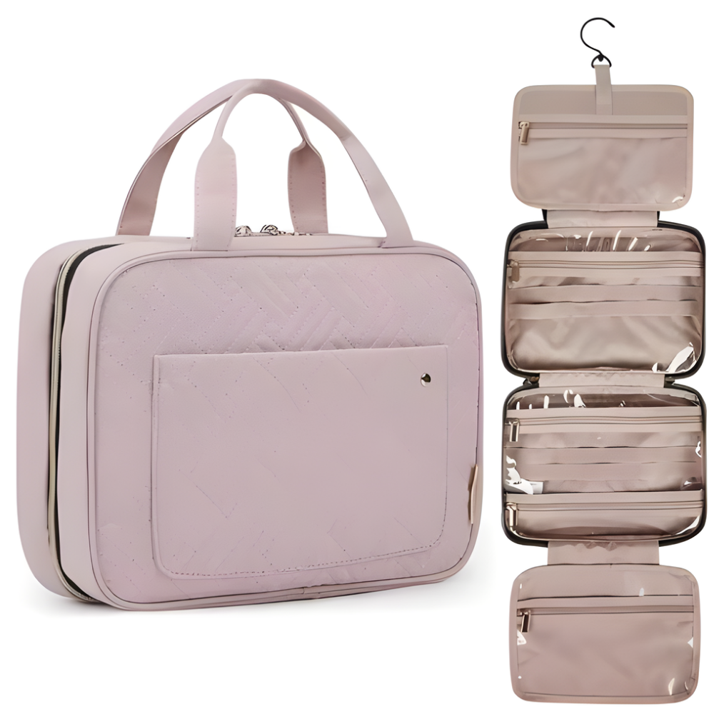 Travel Makeup Bag Hanging Foldable Waterproof Organizer