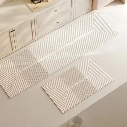 Kitchen Non-Slip Washable Soft Minimalist Mat