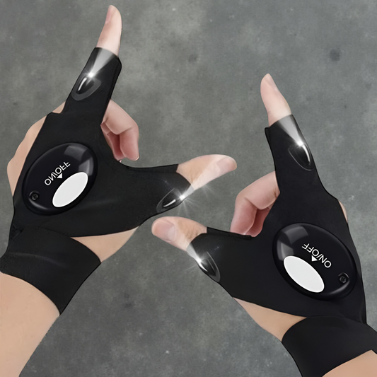 LED Rękawice Robocze Wodoodporne do Napraw i Użytku Outdoor