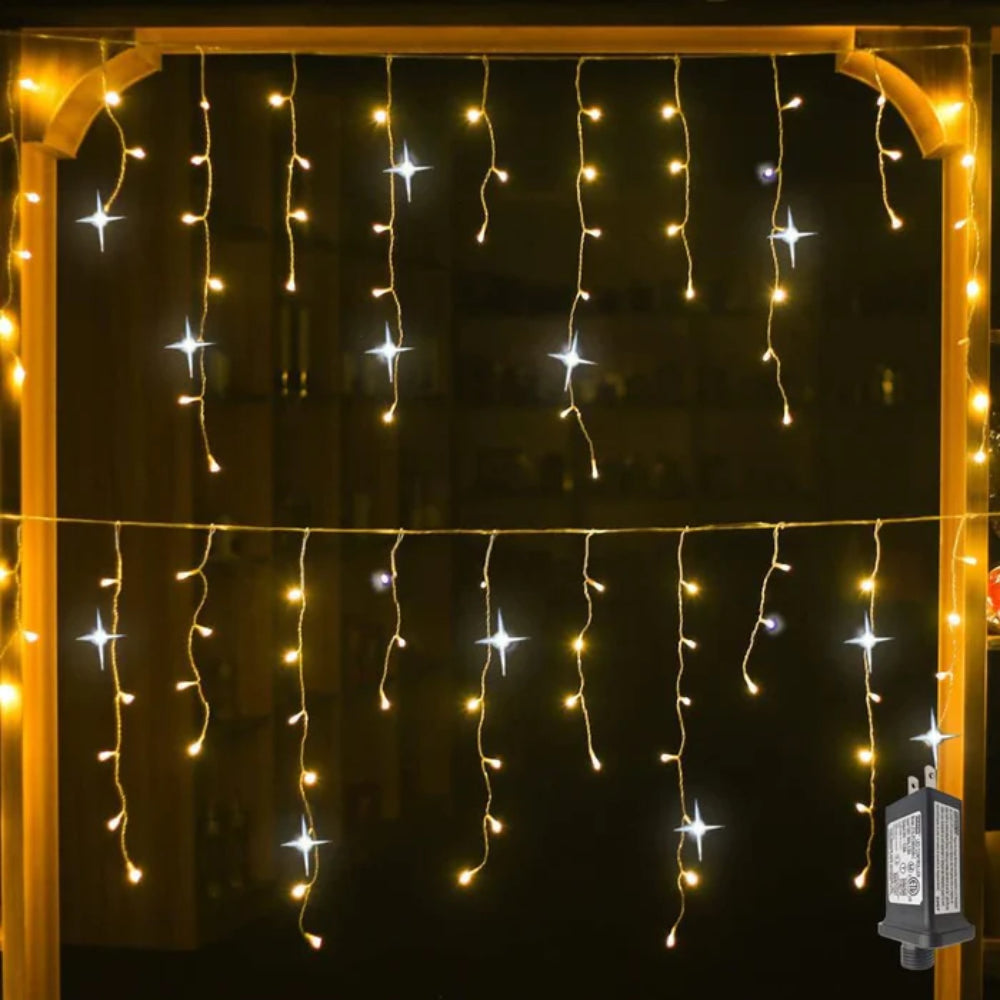 LED Decorative Curtain Lights 4 m Outdoor Indoor Flashing