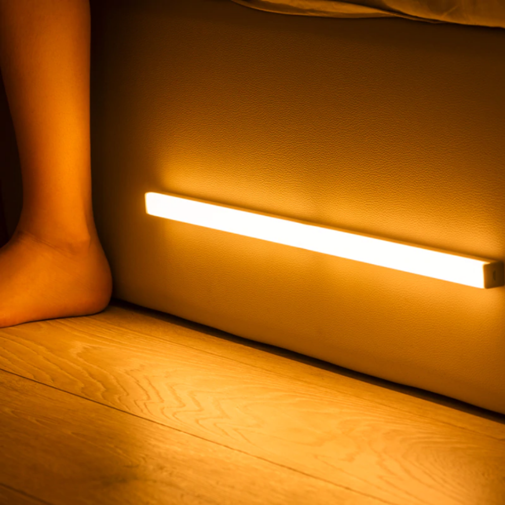 LED Czujnik Ruchu bezprzewodowe oświetlenie USB bateria 1